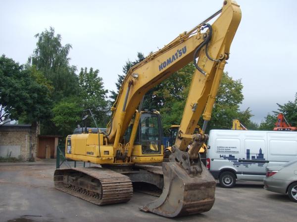 Tirdzniecība-Ķēžu ekskavators-KOMATSU-PC210LC-8